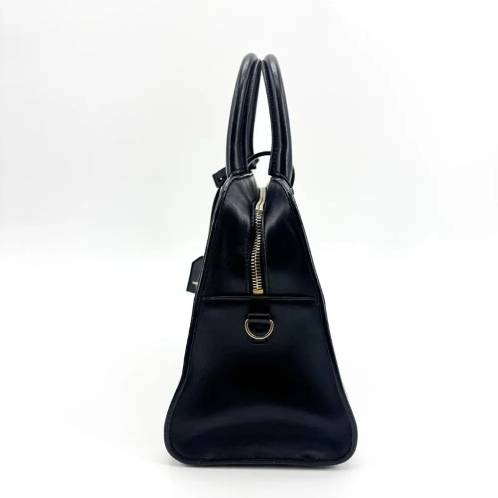Saint Laurent Monogram Cabas Small Black Gold Hardware